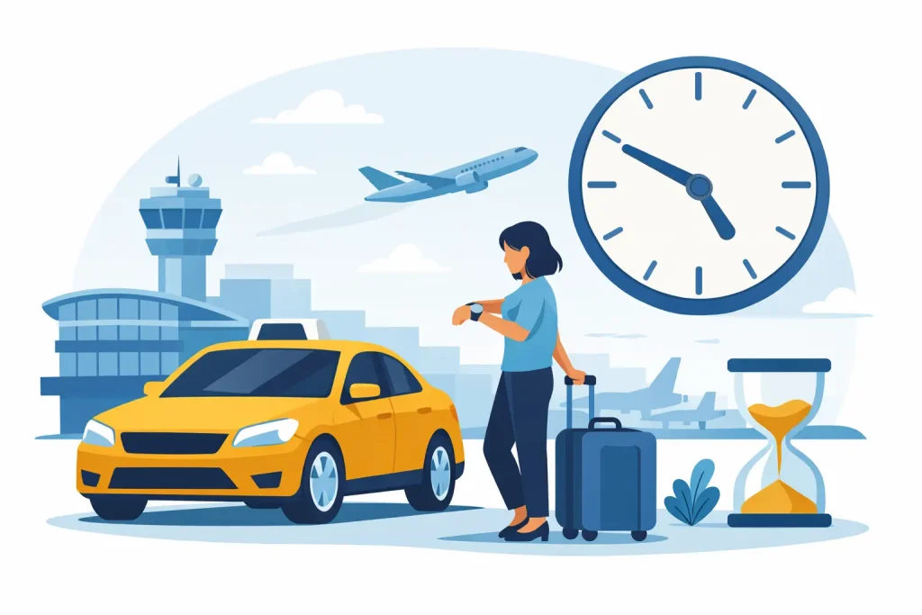 How Early to Book Airport Taxi