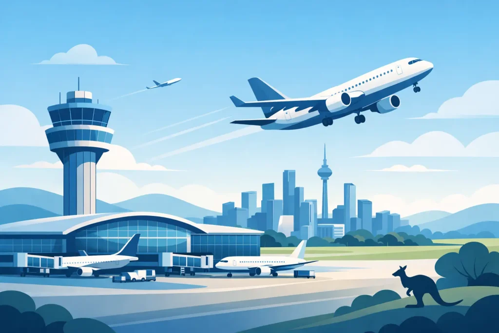 Is Tullamarine the Main Airport in Melbourne?