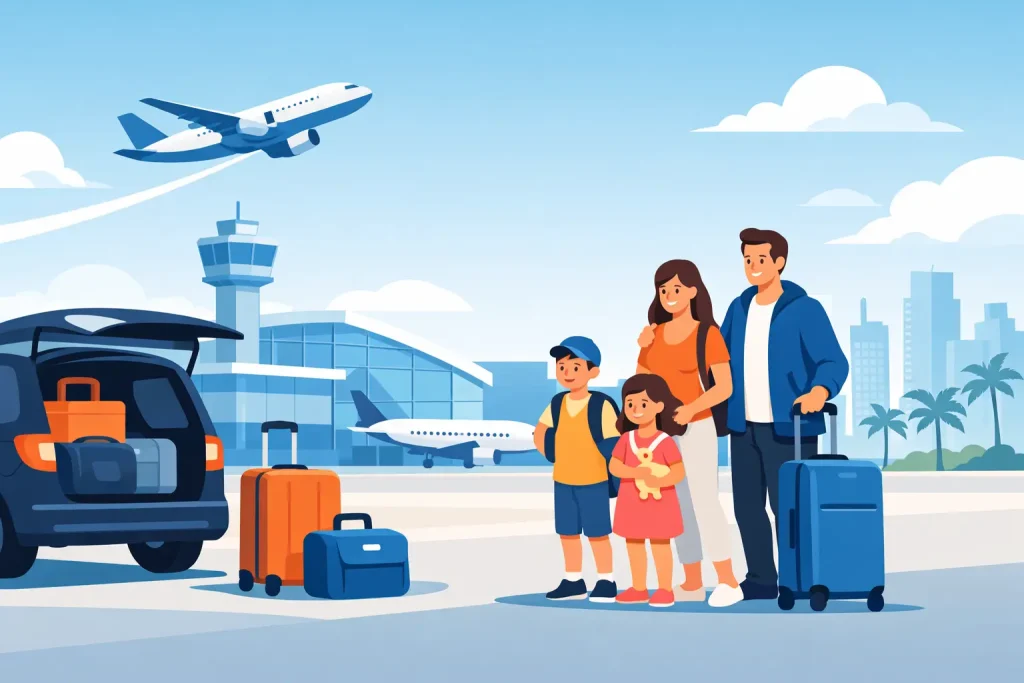 Melbourne Airport Transfers for Families