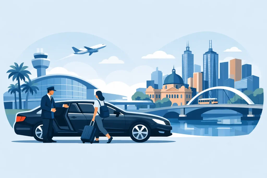 Private Transfers from Melbourne Airport to City
