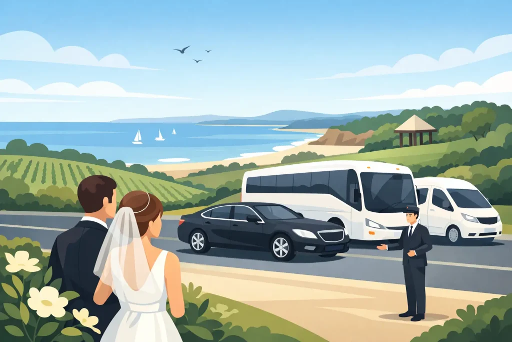 Wedding Guest Transport Mornington Peninsula
